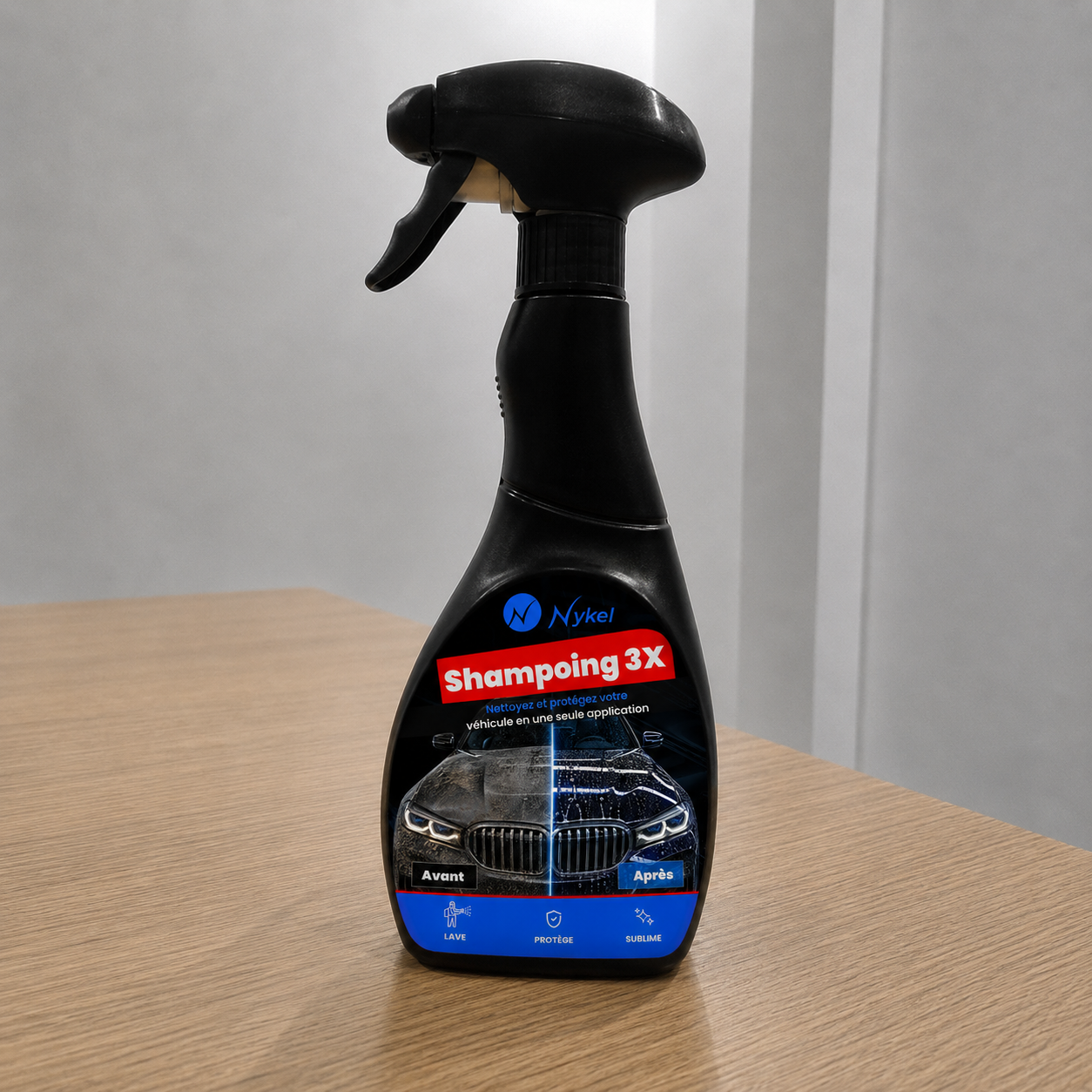 Shampoing 3X dans l'univers NYKEL